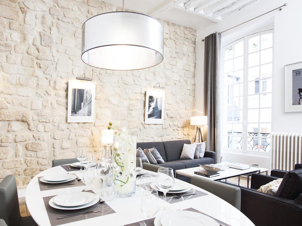 Livinparis - Luxury 2 Bedrooms Le Marais I Oda fotoğraf