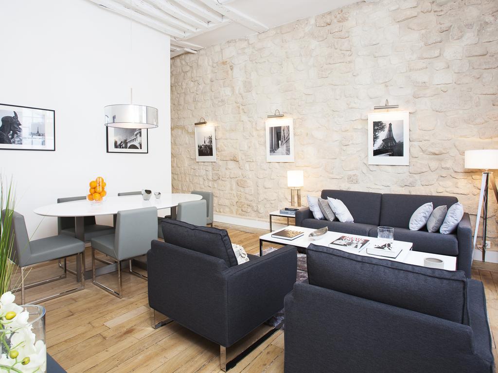 Livinparis - Luxury 2 Bedrooms Le Marais I Oda fotoğraf