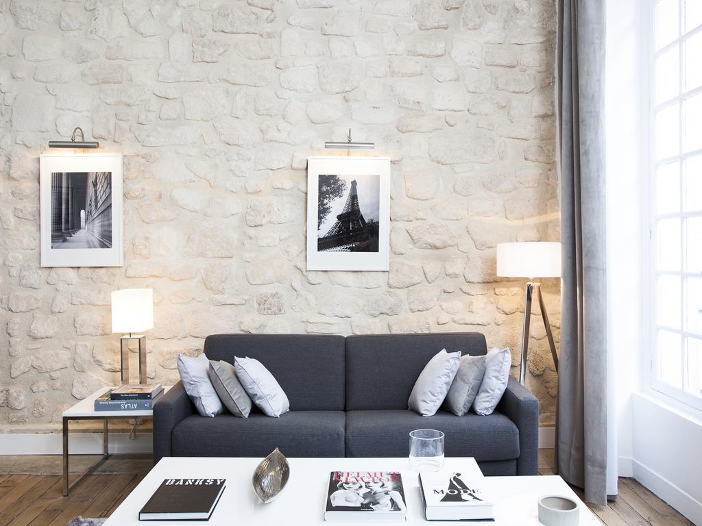 Livinparis - Luxury 2 Bedrooms Le Marais I Oda fotoğraf