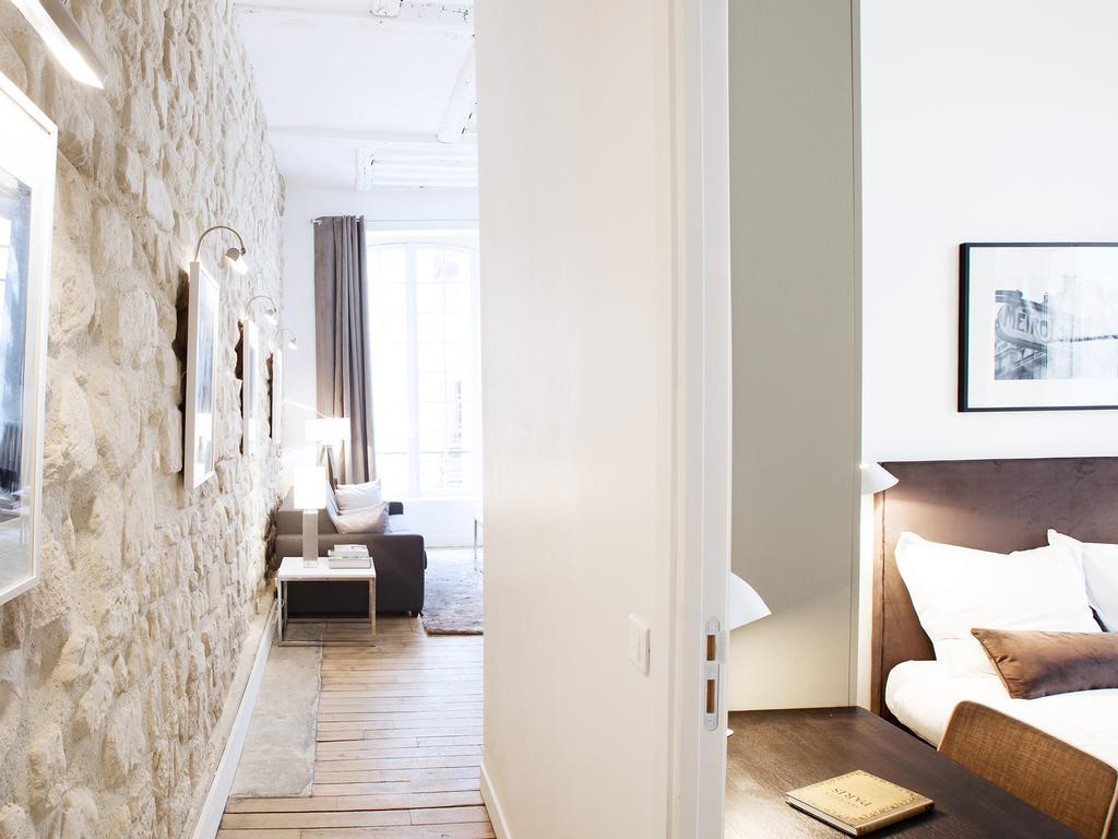 Livinparis - Luxury 2 Bedrooms Le Marais I Oda fotoğraf